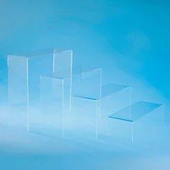 Outlet DecoWoerner Acryl Warenpräsenter-Set 10 Cm Tief 4 Teilig transparent