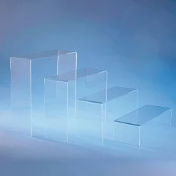 Outlet DecoWoerner Acryl Warenpräsenter-Set 10 Cm Tief 4 Teilig transparent