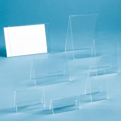 Clearance DecoWoerner Acryl-Dachständer, 10 X 4 Cm transparent