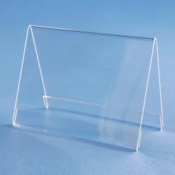 Outlet DecoWoerner Acryl-Dachständer, DIN A6 Quer transparent