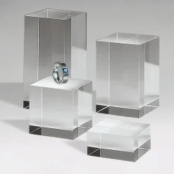Hot DecoWoerner Acryl-Säule 7,5 Cm Hoch transparent