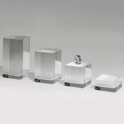 Hot DecoWoerner Acryl-Säule 7,5 Cm Hoch transparent