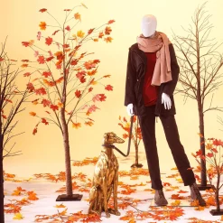 DecoWoerner Ahornbaum 70 Cm orange