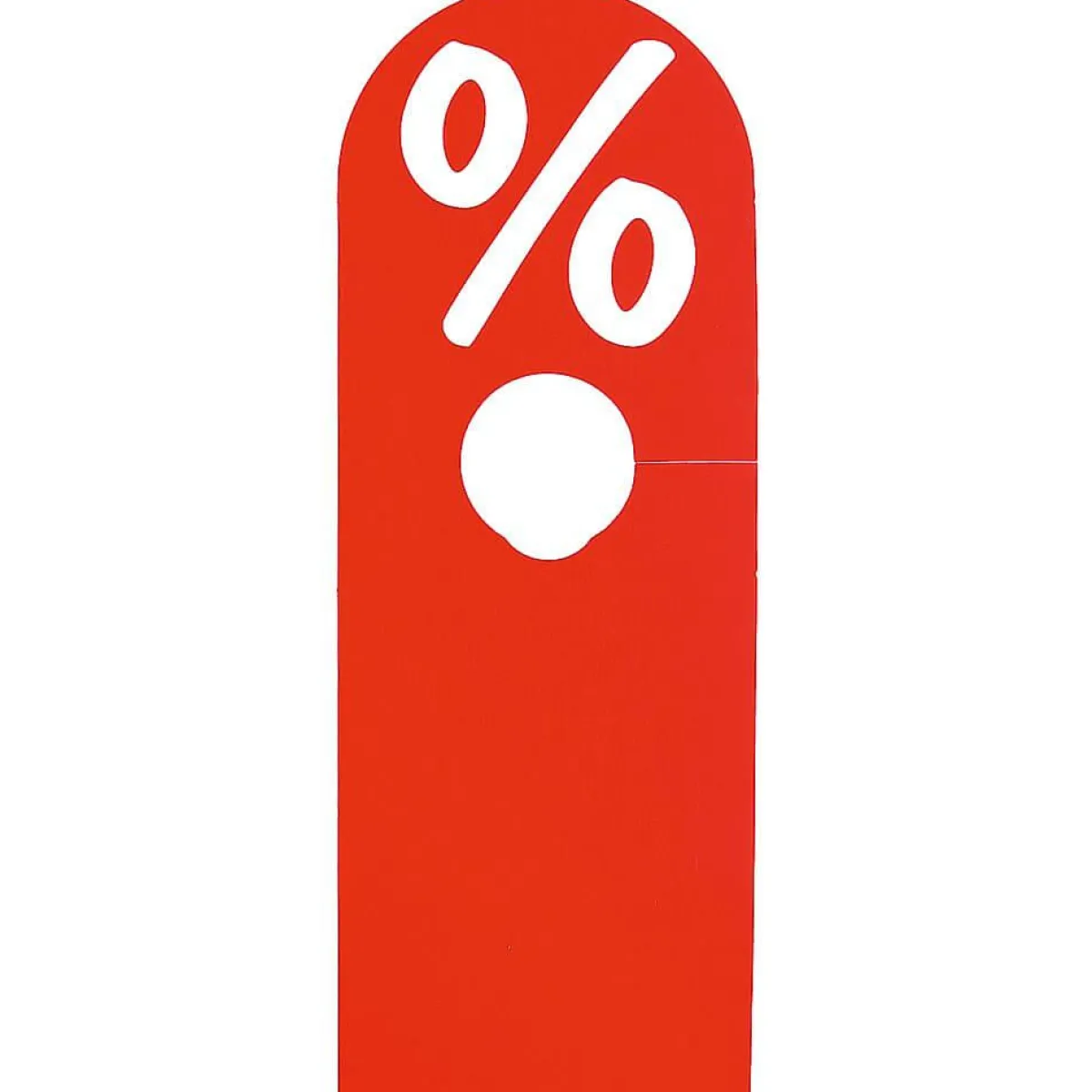 Best DecoWoerner Aktionsreiter "Prozent" rot