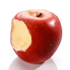 Online DecoWoerner Angebissener er Apfel-Lebensmittel-Attrappe 7,5 Cm Ø rot