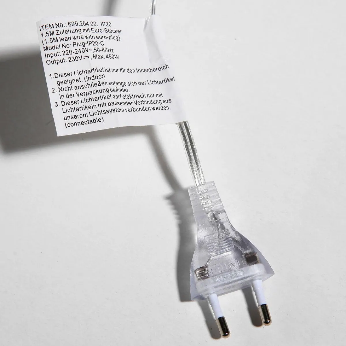 Online DecoWoerner Anschlusskabel Für LED-Produkte System IP20