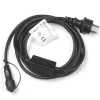 DecoWoerner Anschlusskabel IP44 Für LED-Produkte System IP67, Schwarz