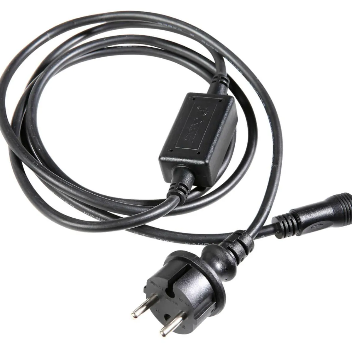 DecoWoerner Anschlusskabel IP44 Für LED-Produkte System IP67, Schwarz