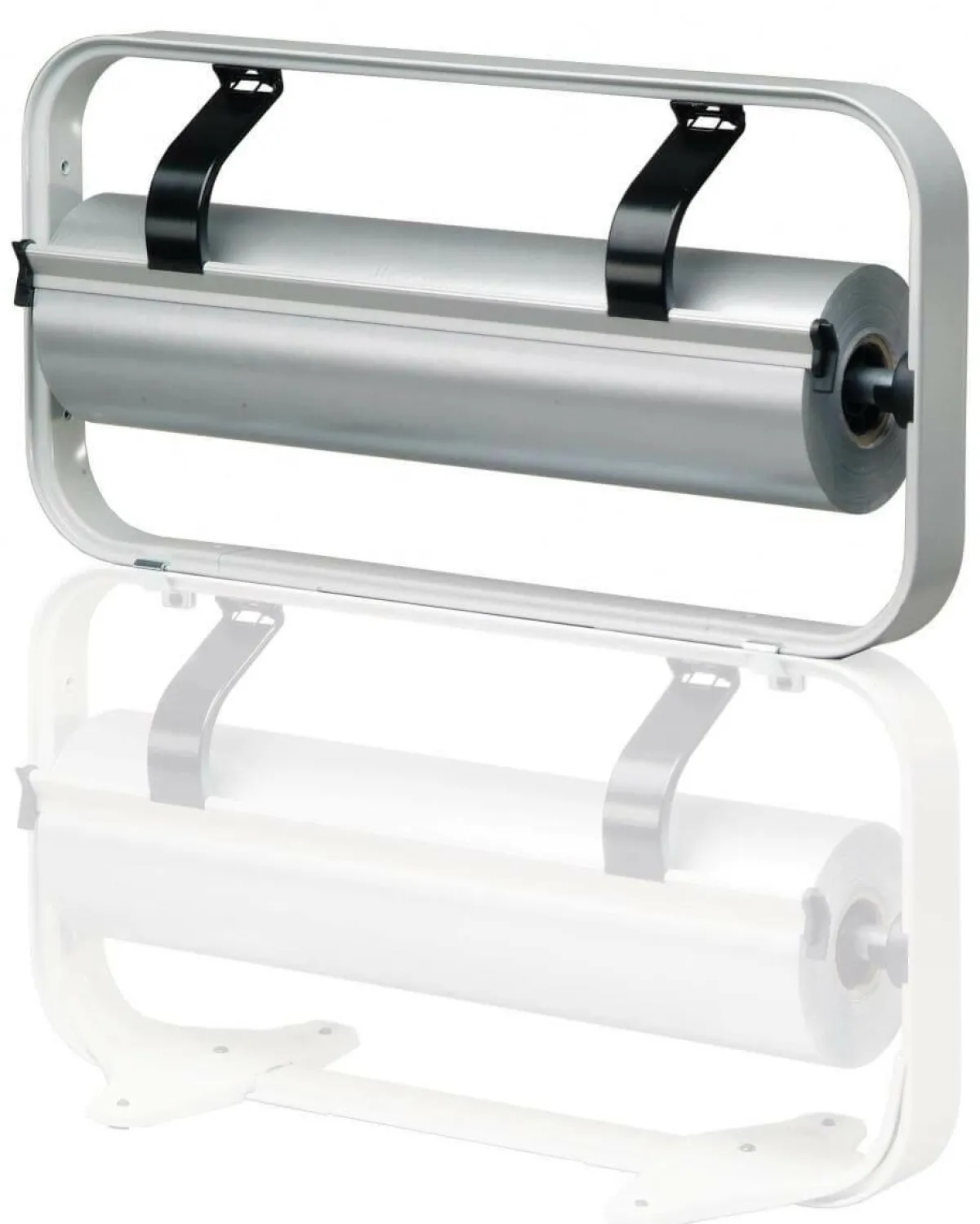 Outlet DecoWoerner Aufsatzabroller "Standard" Rollenbreite 50 Cm Grau