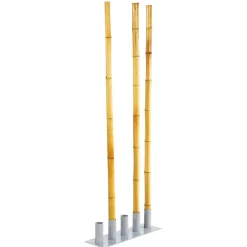 Best DecoWoerner Bambusstangen Natur, 180 Cm 3 Stück Beige