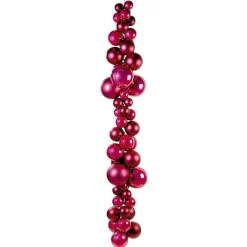 Outlet DecoWoerner Beerene, Glänzende Weihnachtskugeln Aus Schwer Entflammbarem Kunststoff, 10 Cm Ø – 6 Stück rot