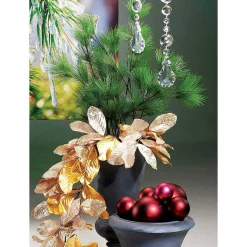 Clearance DecoWoerner Beerene, Matte Weihnachtskugeln Aus Schwer Entflammbarem Kunststoff, 6 Cm Ø – 24 Stück rot