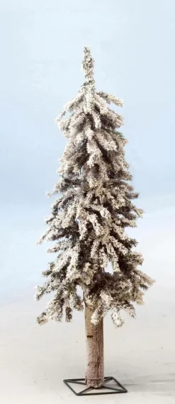 Hot DecoWoerner Beschneiter, Künstlicher Tannenbaum Alpintanne 60 Cm grün