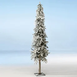 Discount DecoWoerner Beschneiter, Künstlicher Tannenbaum Alpintanne 210 Cm grün