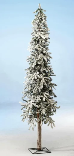 Discount DecoWoerner Beschneiter, Künstlicher Tannenbaum Alpintanne 210 Cm grün