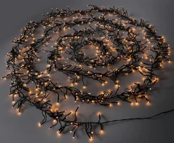 Online DecoWoerner Blinkende LED Cluster Lichterkette Mit Timer