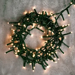 Online DecoWoerner Blinkende LED Lichterkette Mit Timer, Für Außen, 22,5 M mehrfarbig