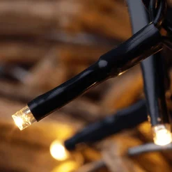 Online DecoWoerner Blinkende LED Lichterkette Mit Timer, Für Außen, 22,5 M mehrfarbig