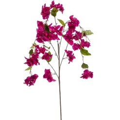 DecoWoerner Bougainvillea Kunstzweig Pink 120 Cm rot
