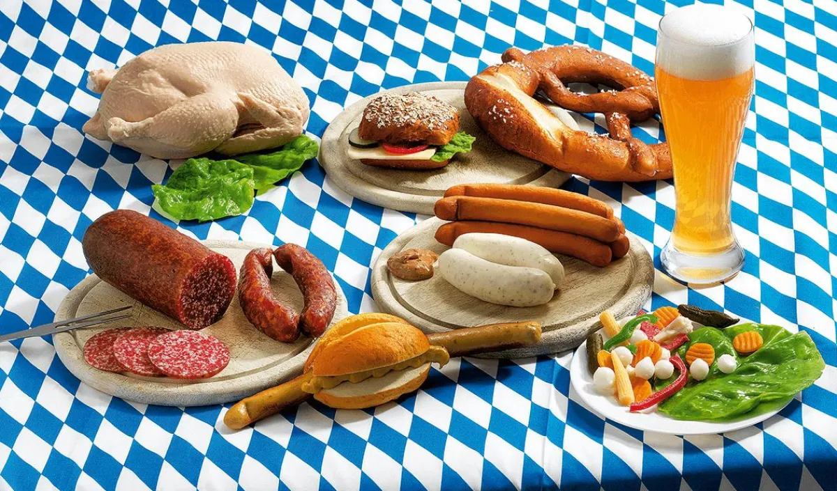 Best DecoWoerner Bratwurst Im Brötchen Lebensmittel-Attrappen braun