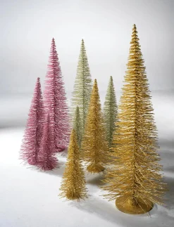 DecoWoerner Bürsten-Baum, 120 Cm rosa