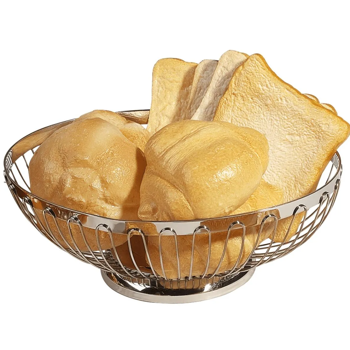 Best DecoWoerner Brötchen Sortiment Lebensmittel-Attrappe 8tlg. braun