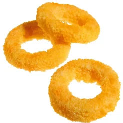 Hot DecoWoerner Calamari Frittiert Lebensmittel-Attrappe, 3 Stück gelb