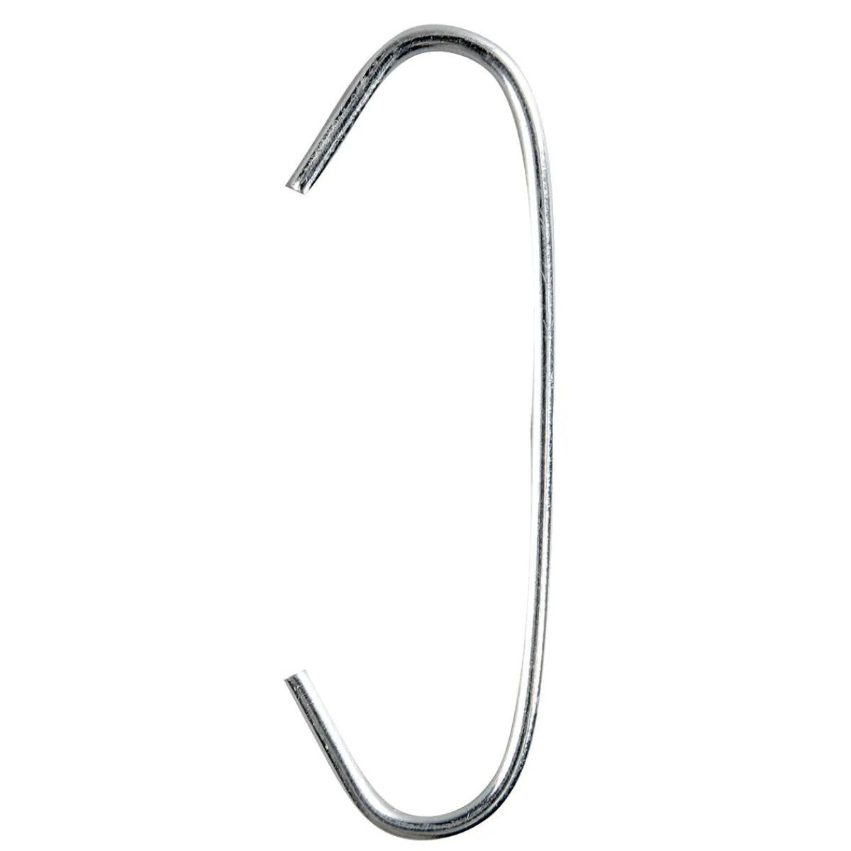 Discount DecoWoerner C-Haken, 6 Cm Lang, 100 Stück silber