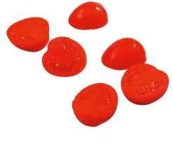 Best DecoWoerner Cherrytomaten-Hälfte Lebensmittel-Attrappe, 6 Stück rot