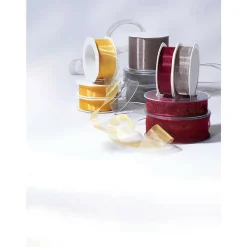 DecoWoerner Chiffonband 38 Mm, 25 M, gold