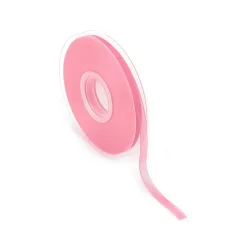 DecoWoerner Chiffonband Mit Webkante 6mm X 50m rosa