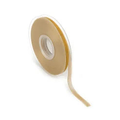 Best DecoWoerner Chiffonband Mit Webkante 6mm X 50m gold