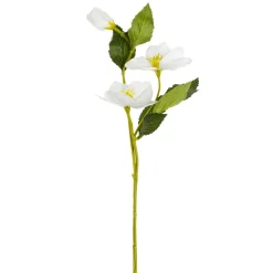 DecoWoerner Christrosen, Pack á 3 Stück weiß