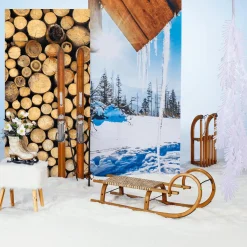 DecoWoerner Christrosen, Pack á 3 Stück weiß