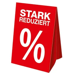 Clearance DecoWoerner Dachaufsteller Stark Reduziert, A3 rot