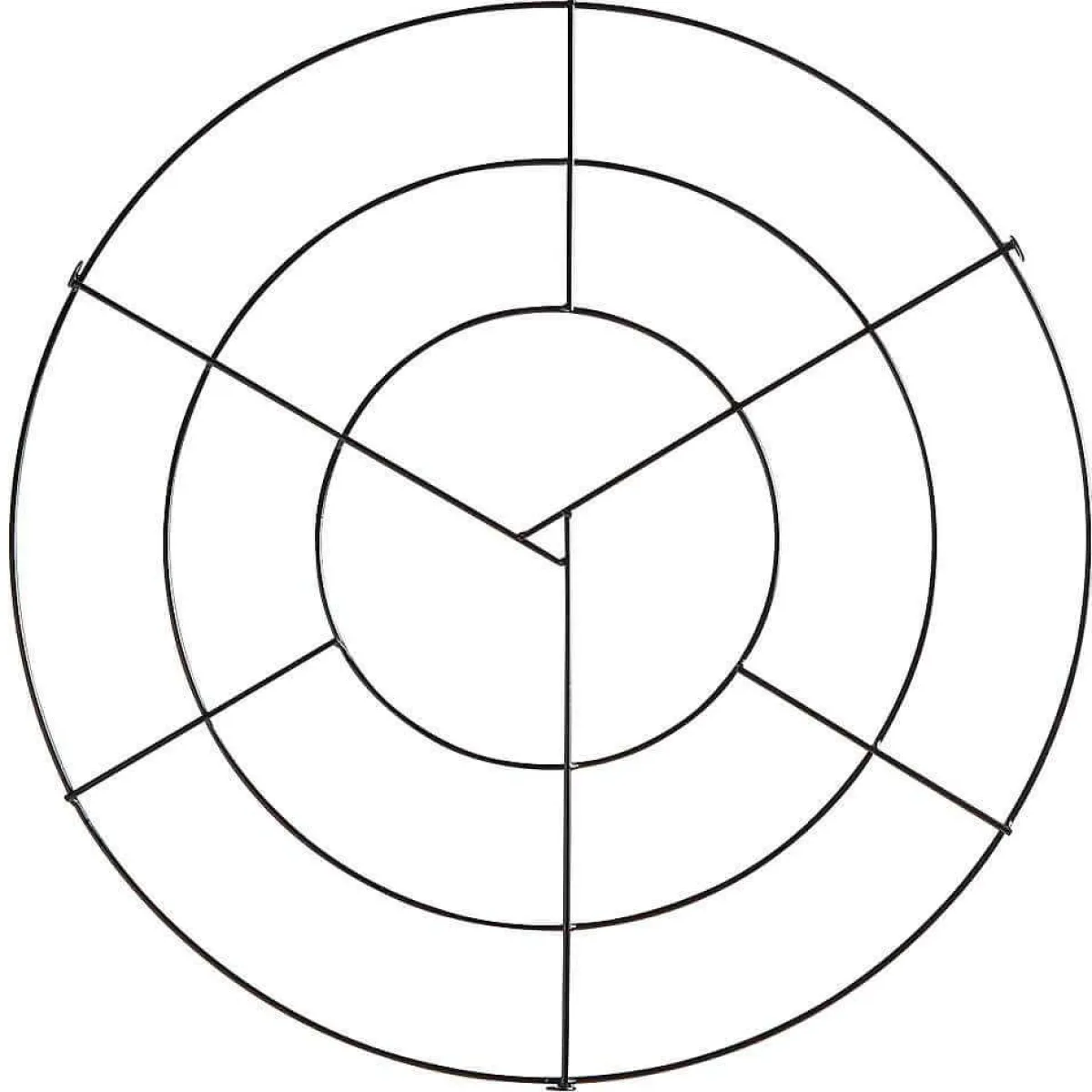 Clearance DecoWoerner Deckengitter-Ring 70 Cm Ø schwarz