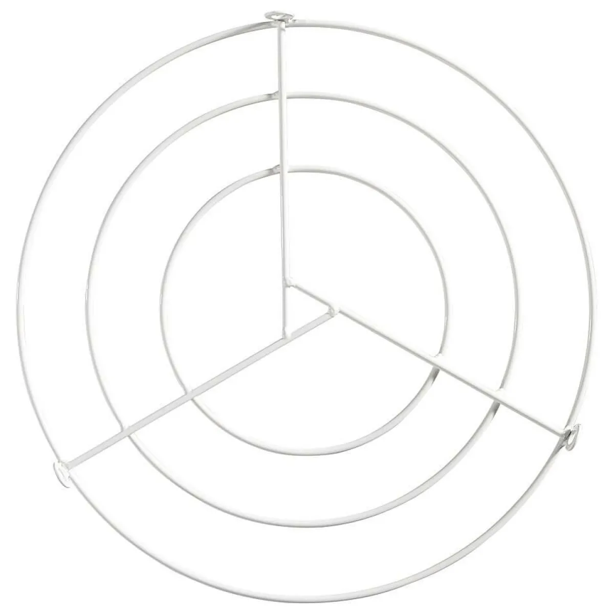 Clearance DecoWoerner Deckengitter-Ring 40 Cm Ø weiß