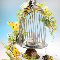 Hot DecoWoerner Deko Bienen Attrappe 15 Cm, 2 Stück schwarz