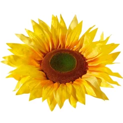 Sale DecoWoerner Deko Blumenkopf Sonnenblume, 60 Cm Ø gelb