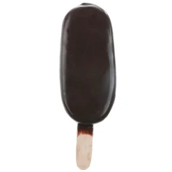 New DecoWoerner Deko Eis Am Stil, Dunkle Schokolade - Lebensmittel-Attrappe 21 Cm braun