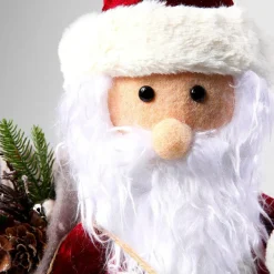 Best DecoWoerner Deko Figur Weihnachtsmann 43 Cm mehrfarbig