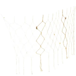 Outlet DecoWoerner Deko Fischernetz 100 X 150 Cm Beige