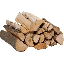 Outlet DecoWoerner Deko Holzscheite Getrocknet Beige