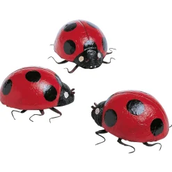 Clearance DecoWoerner Deko Marienkäfer, 11 Cm mehrfarbig