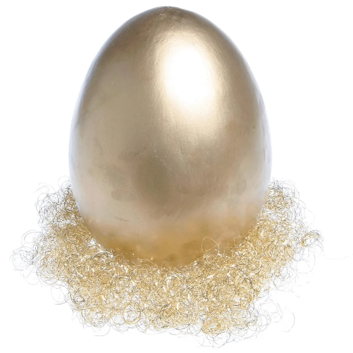 Best DecoWoerner Deko Osterei Metallic 18 Cm gold