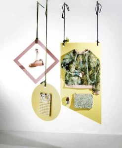 Discount DecoWoerner Deko Paneel Kreis 50 Cm Ø Pastellgelb/ rosa