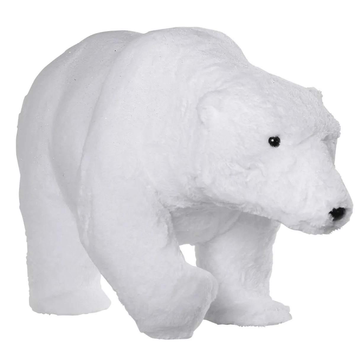 Online DecoWoerner Deko Plüsch-Eisbär 44 Cm Hoch weiß