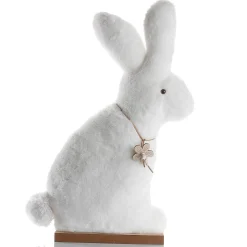 Sale DecoWoerner Deko Plüsch-Hasen-Aufsteller, , 57 Cm Hoch weiß
