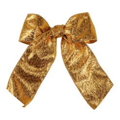 DecoWoerner Deko Schleife 20 Cm Breit, 10 Stück gold