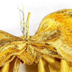 DecoWoerner Deko Schleife 20 Cm Breit, 10 Stück gold